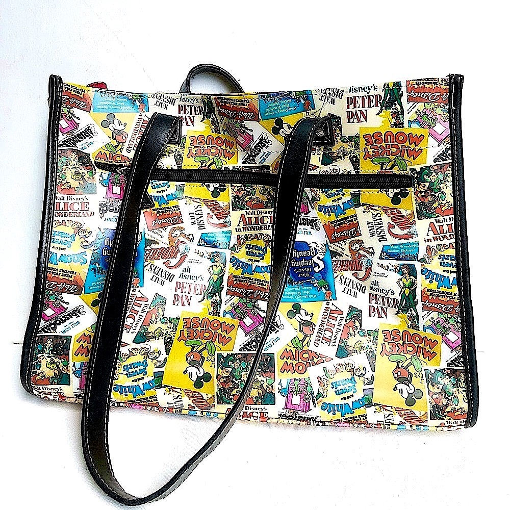 Disney Mickey Mouse Alice In Wonderland Snow White Peter Pan Tote Large …